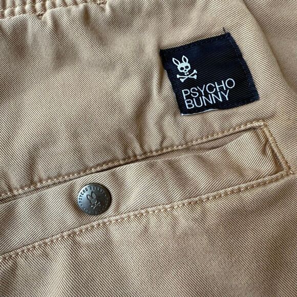 PSYCHO BUNNY WILLIS STRETCH TENCEL SHORT Size 2XL - Picture 5 of 6